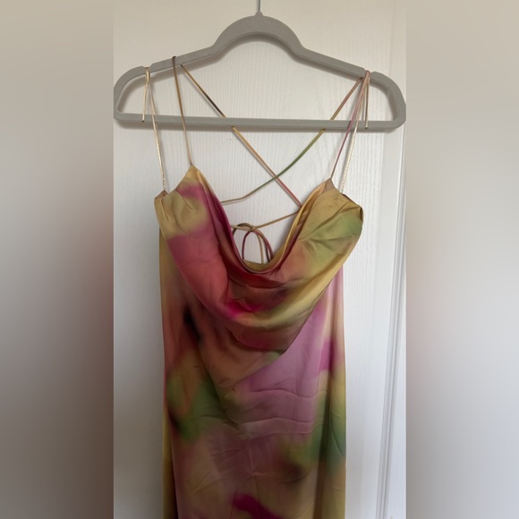 ZARA Tie Dye Midi Slip Dress (2022). NEW with tag. - Picture 4 of 10